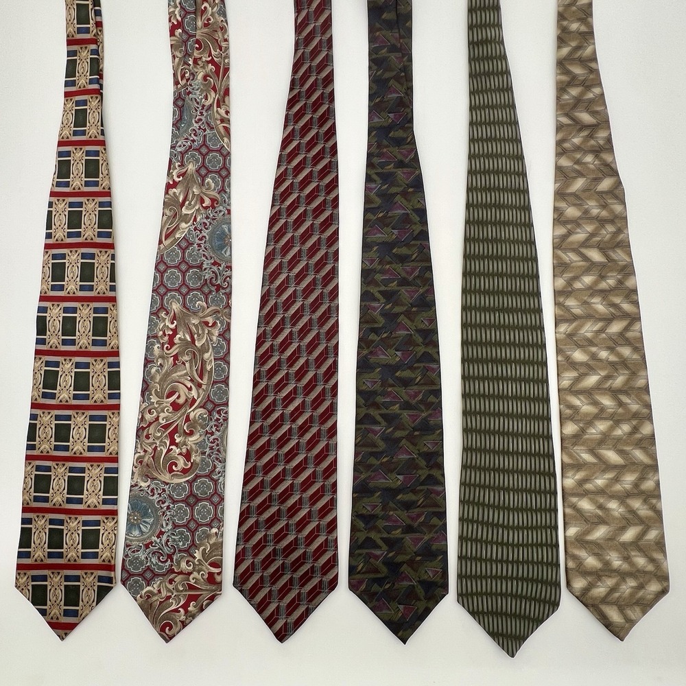 Bill‎ Blass Ties Lot Of 6